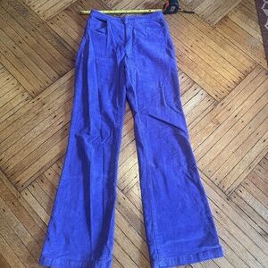 Paloma Wool purple corduroy flare pants
